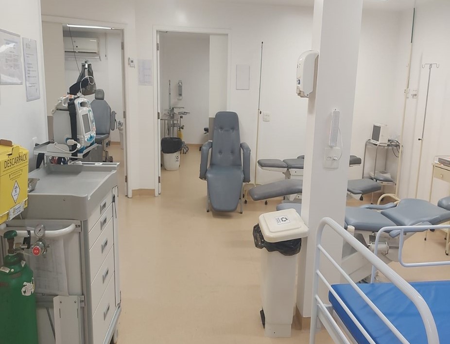 Centro cirúrgico Clínica de Olhos São Gonçalo